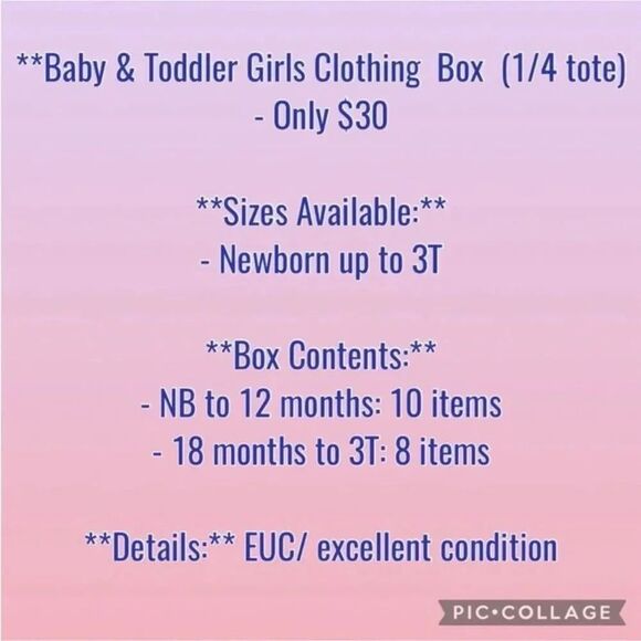 You pick size- Baby Girls clothing bundle - Picture 8 of 8